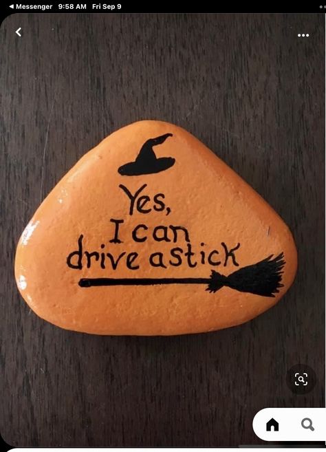 Funny Crafts, Garden Rock Art, Image Halloween, Diy Rock Art, Painted Rock Animals, Art Pierre, Halloween Rocks, Stone Art Painting, Painted Rocks Kids