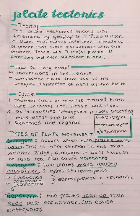 Geology Notes Aesthetic, Igcse Geography Notes, School Chart Ideas Aesthetic, Geology Study Notes, G10 Notes, Earth Science Notes Aesthetic, Geography Gcse Notes, Geology Aesthetic Notes, Plate Tectonics Notes