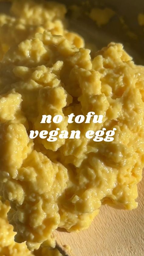 ✨NO TOFU VEGAN EGG ✨ not that I have anything against tofu, but having other options like this just egg copycat is everything 🤯 full… | Instagram Vegan Scrambled Eggs No Tofu, Copycat Just Egg, Vegan Egg Foo Young Recipe, Vegan Just Egg Copycat Recipe, Just Egg Copycat Recipe, Vegan Egg Recipes, Just Egg Vegan Recipes, Tofu Eggs, Kala Namak