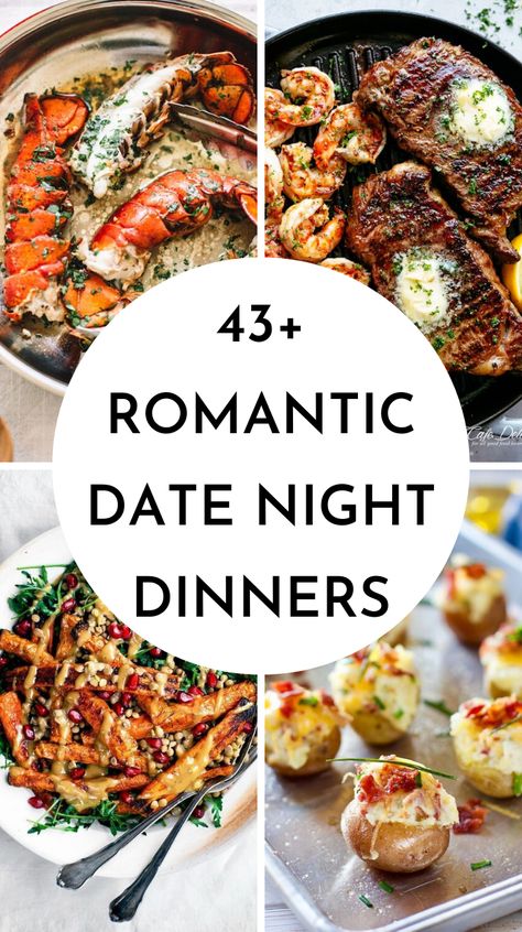 One Pot Dinners, Date Night Dinner Ideas, Dinner Date Recipes, Night Dinner Recipes, Date Night Dinner, Date Night Dinners, Dinner For 2, Date Night Recipes, Romantic Date Night