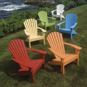 Poly-wood Furniture Walpole Outdoors, Coastal Bathrooms, Coastal Living Rooms, Patio Lounge, Amish Furniture, Coastal Design, Living Ideas, Backyard Projects, Adirondack Chairs