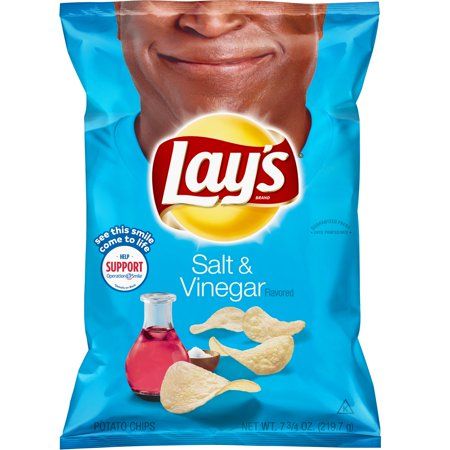 Salt And Vinegar Potatoes, Lays Chips, Lays Potato Chips, Salt And Vinegar, How To Make Potatoes, Bag Of Chips, Potato Snacks, Snack Chips, Chip Bags