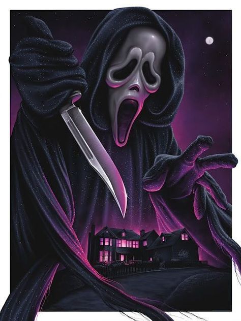 Scarie Movie, Horror Movie Tattoos, Scream Art, Ghostface Scream, Movie Tattoos, Scary Movie Characters, Horror Villains, Horror Movie Icons, Horror Artwork