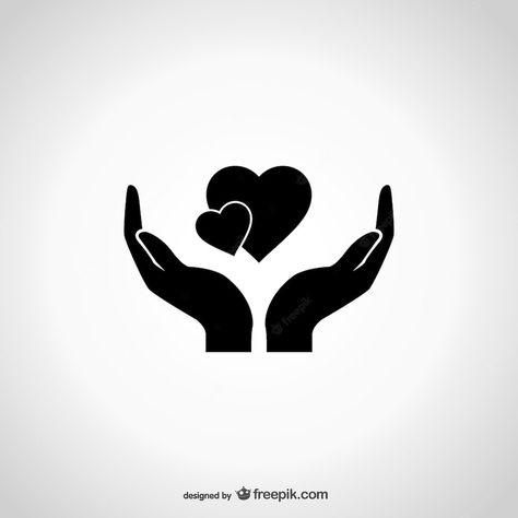 Charity Logo Design, Charity Logo, Charity Work Ideas, Massage Logo, Charity Logos, Hands Icon, Image Logo, Hands Holding, Christian Symbols