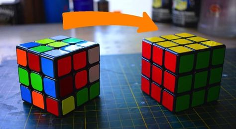 Rubik's Cube Solve, Solving A Rubix Cube, Rubiks Cube Patterns, Rubicks Cube, Rubiks Cube Solution, Rubix Cube, Rubik's Cube, Easy Tutorial, Just In Case