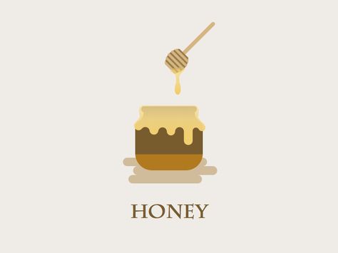 Honey pot illustration, nice and simple. Honey Pot Embroidery, Honey Pot Illustration, Honeypot Drawing, Honey Drawing Simple, Honey Pot Drawing, Pot Illustration, Honey Illustration, Honey Logo, Honey Brand