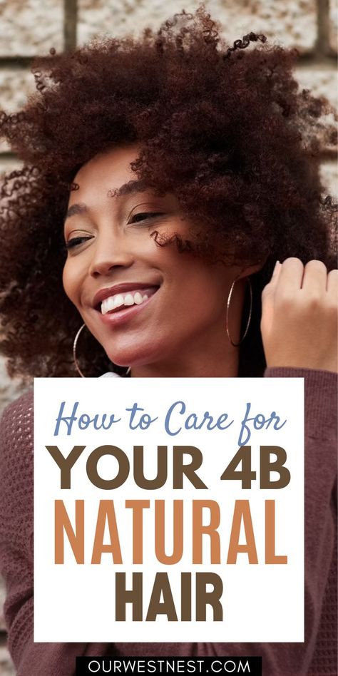 Here are the best tips for natural hair to maintain your 4B curls. I share how to determine your hair type, an easy natural hair care routine and natural hair care products. I even share a video showing you exactly how I style my 4B hair to define my curls. These are the best natural hairstyle tips for black women! Natural 4b Hair, 4b Curls, Natural Curls Black, 4b Hair Type, Grey Hair Braids, Tips For Black Women, 4b Natural Hair, 4a Natural Hair, Natural Hair Care Routine