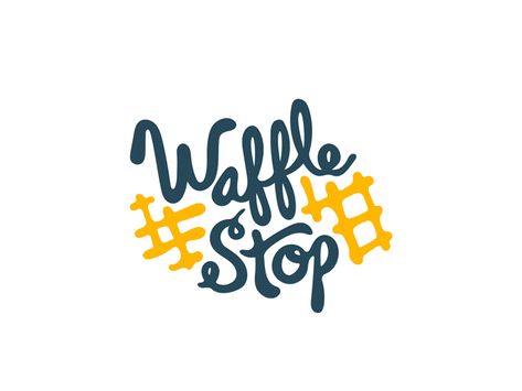 Waffle House Logo Designs, Waffle Logo Design Ideas, Waffle Branding, Waffle Logo Design, Waffles Logo, Pancake Logo, Korean Waffle, Waffle Logo, Waffle Restaurant