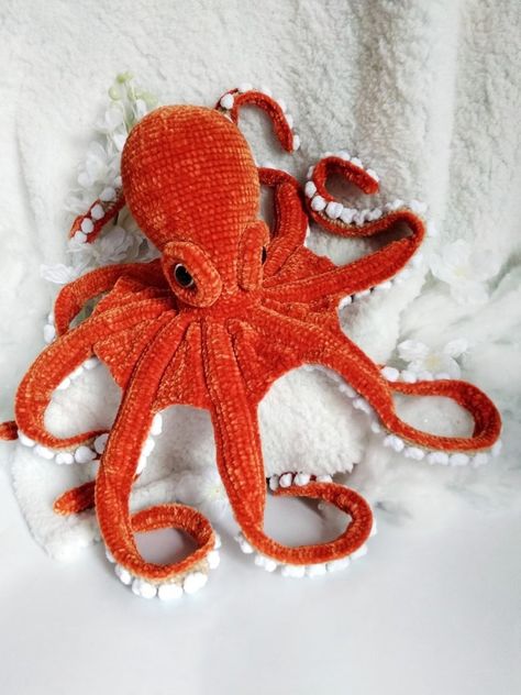 Realistic Octopus Crochet Pattern, Giant Squid Crochet Pattern, Crafty Intentions Patterns, Crochet Octopus Free Pattern Chunky Yarn, Crochet Big Octopus Free Pattern, Crochet Plush Octopus, Crochet Large Octopus Free Pattern, Giant Crochet Octopus Free Pattern, Large Crochet Octopus Free Pattern