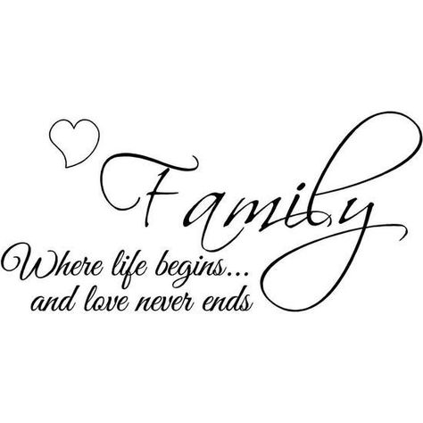 Soulmate Quotes : ❤️ I love my little family!!... - QuotesStory.com | Leading Quotes Magazine, find best quotes collection with inspirational, motivational and wise quotations on what is best and being the best Words Family, Quotes Family, Family Tattoo, Family Is Everything, Joyce Meyer, Family Tattoos, Love My Family, Trendy Quotes, Vinyl Lettering