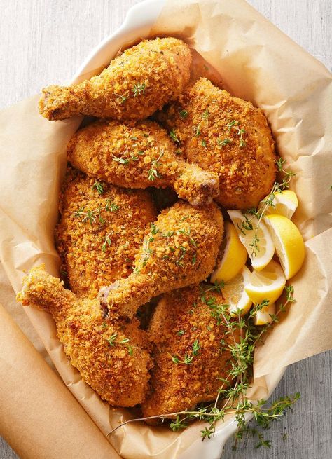 Chicken Fingers Baked, Oven Fried Chicken Recipes, Chicken Milk, Favorite Recipes Chicken, Oven Fried Chicken, Fall Comfort Food, Favorite Chicken, Fried Chicken Recipes, Fries In The Oven