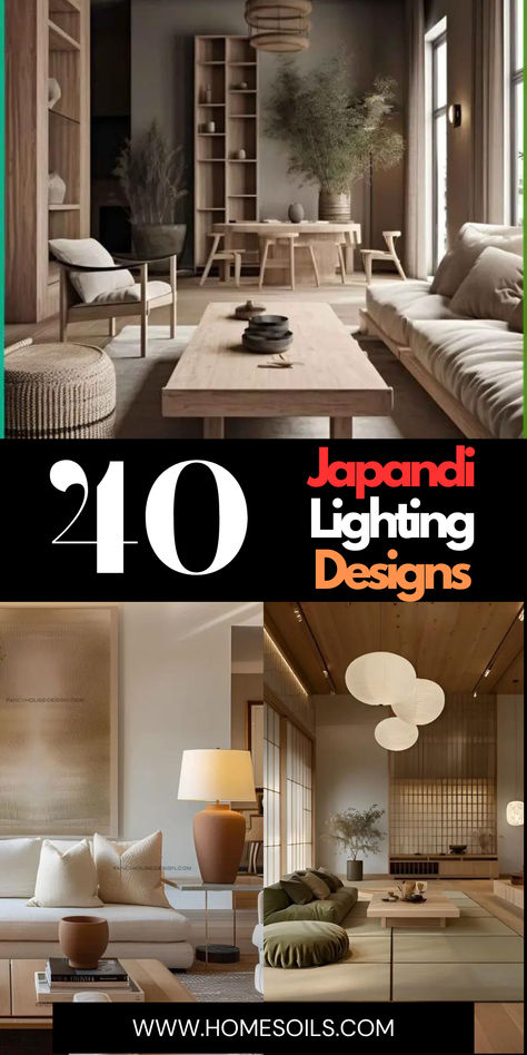 Illuminate your space with 40 Japandi lighting designs! Blend minimalist aesthetics with warm, natural elements for a harmonious and stylish ambiance. Perfect for creating a serene and sophisticated atmosphere in your home. Japandi Lighting, Japanese Lighting, Japandi Interior, Design Aesthetics, Natural Elements, Feature Light, Lighting Ideas, Asian Style, Interior Lighting