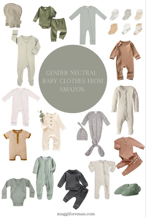 Newborn May Outfits, Gender Neutral Take Home Outfit, Neutral Newborn Clothes, Gender Neutral Registry, Gender Nuetral Outfits, Gender Neutral Newborn Clothes, Gender Neutral Newborn Hospital Outfit, Gender Neutral Going Home Outfit, How Many Baby Clothes Of Each Size