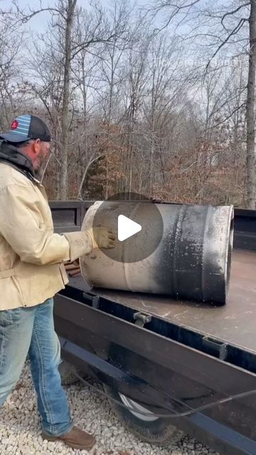 Tick Creek Ranch on Instagram: "DIY charcoal kiln #kiln #charcoal #fyp #reels #diy #welding" Easy Welding Projects Ideas Diy, Metal Projects That Sell, Welding Projects To Sell, Rebar Projects, Diy Metal Fire Pit, Easy Welding Projects, Weld Idea, Diy Charcoal, Welding Funny