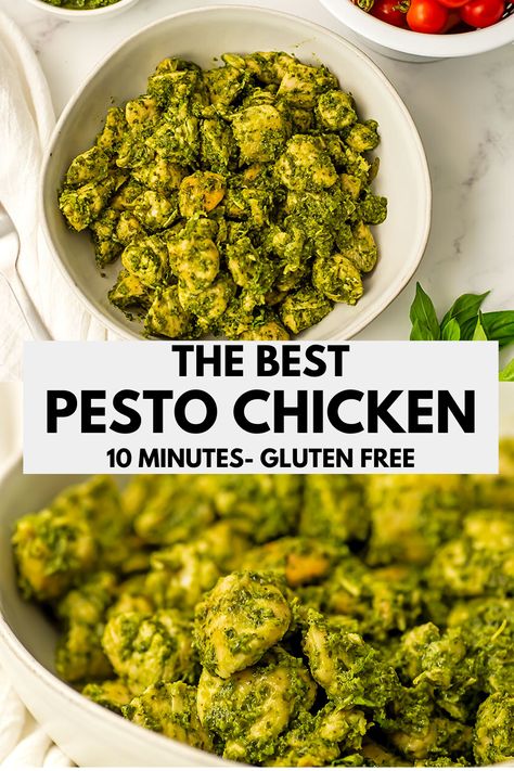 Keto Pesto Chicken And Broccoli, Pesto Ground Chicken, Pesto Chicken Stir Fry, Paleo Pesto Chicken, Pesto Whole 30, Pesto Chicken Marinade Recipes, Greek Yogurt Pesto Chicken, Pesto Chicken Stovetop, Whole 30 Pesto Chicken