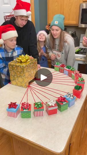 1.3M views · 13K reactions | Dont Pull the Egg — Fanily Christmas Game 🥚#fyp #games #familygamenight #christmas #christmasparty #partygames #familygathering #foryou #viral | Benson Bros | Benson Bros · Original audio Pull A String Christmas Game, Holiday Game Ideas For Family, Prize Games For Parties, Pull String Prize Game, Prize Game Ideas, Diy Christmas Party Games For Kids, Holiday Games To Play With Family, Present String Pull Game, Family Christmas Games With Prizes