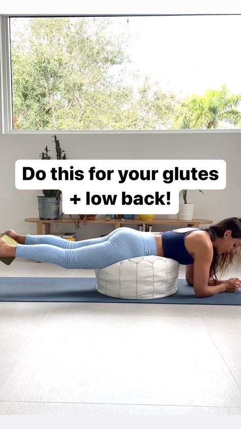 Lauren Ohayon | Pelvic Floor Education | Save this glute and low back exercise. While there are so many amazing exercises for your #glutes and lower back, I especially love this… | Instagram Low Back Exercises, Breathing Patterns, Back Strengthening Exercises, Back Exercise, Back Fat Workout, Knee Exercises, Hip Workout, Yoga Stretches, Back Exercises