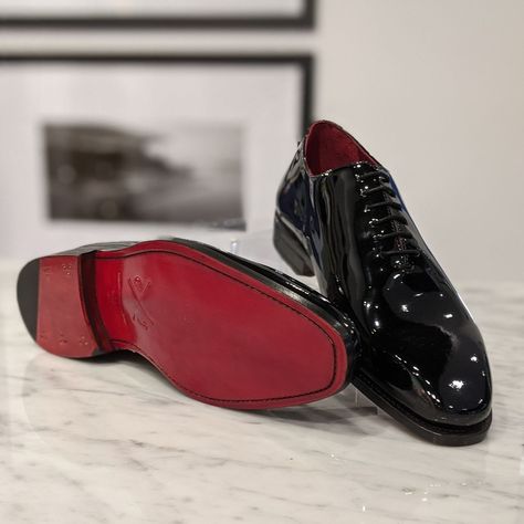 Red Sole Shoes Men, Black And Red Wedding Shoes Men, Gothic Dress Shoes Men, Red Bottom Dress Shoes For Men, Goth Wedding Shoes Men, Black Shiny Shoes Men, Mens Tuxedo Shoes, Tuxedo Shoes For Men Wedding, Black Suit Shoes Men