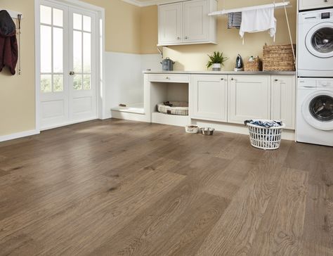 Floating vinyl flooring