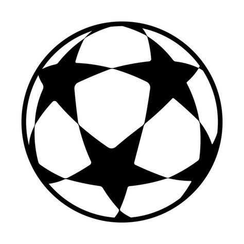 Soccer Ball Design, Instagram Stickers, Homemade Stickers, Football Icon, Football Ball, Football Logo, Flat Vector, Black Style, Soccer Ball