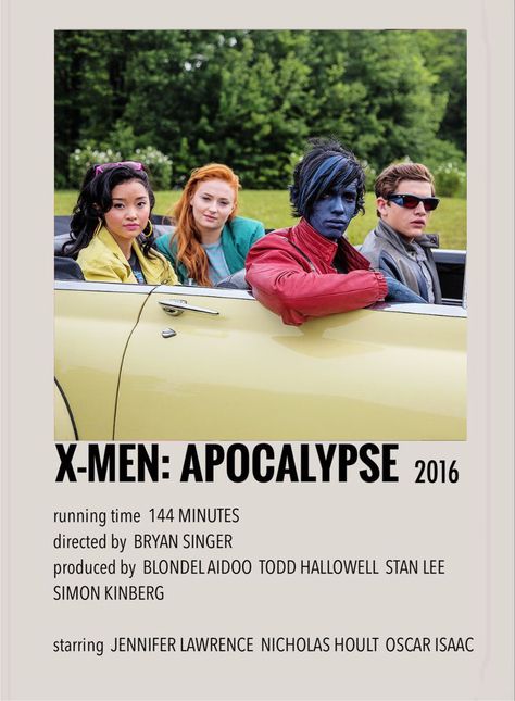 Apocalypse Poster, Apocalypse Movies, Netflix Suggestions, Xmen Apocalypse, James Mcavoy Michael Fassbender, X Men Apocalypse, Bryan Singer, X-men Apocalypse, Minimalistic Poster