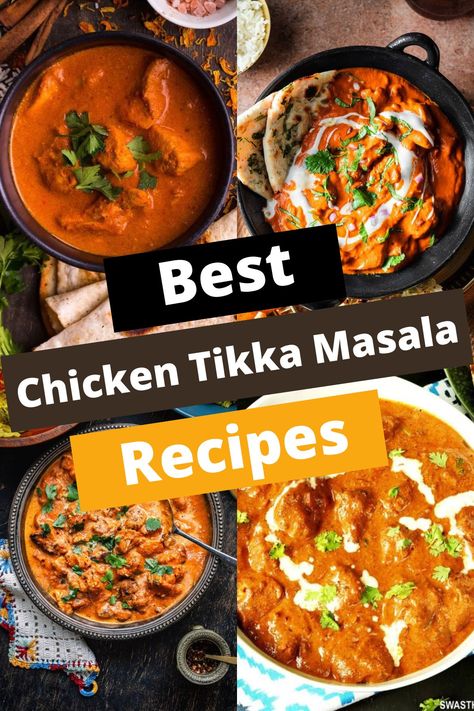 TOP 12 CHICKEN TIKKA MASALA RECIPES FOR DINNER Best Chicken Tikka Masala Recipe, Best Baklava Recipe, Saltimbocca Recipe, Tikka Masala Sauce, Boiled Egg Recipes, Hard Boiled Egg Recipes, Chicken Tikka Masala Recipes, Masala Sauce, Tikka Masala Recipe