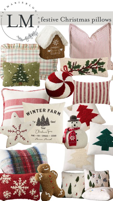 Natal, Xmas Pillows Ideas, Christmas Decor Pillows, Christmas Master Room, Christmas Diy Pillows, Christmas Cushions Ideas, Christmas Pillows On Couch, Christmas Decor 2024, Christmas Couch Pillows