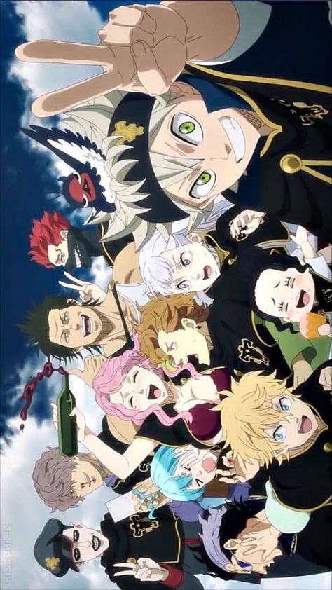 Watch Black Clover, Underrated Anime, Black Bulls, Anime To Watch, Anime For Life, Animal Illustration Art, Black Clover Manga, Karakter Disney, Recent Anime