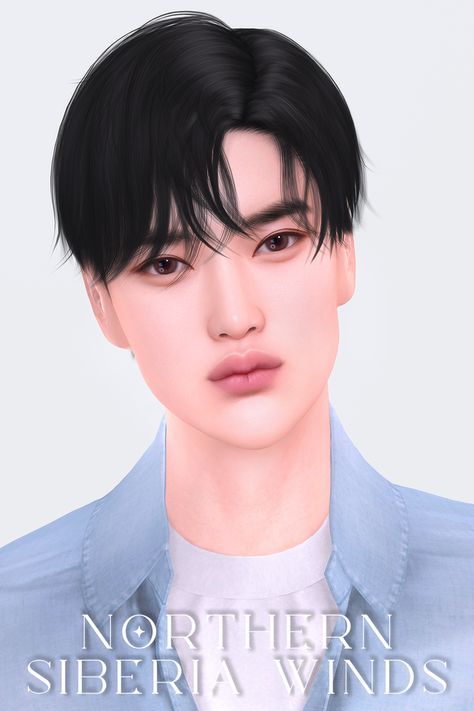 MALE ASIAN COLLECTION | Northern Siberia Winds on Patreon Sims 4 Cc Asian Male, Asian Hair Sims 4, Sims 4 Cc Asian, Northern Siberia Winds, Cc Men, Sims 4 Male, Japanese Eyes, Sims 4 Hair Male, Sims 4 Cc Eyes