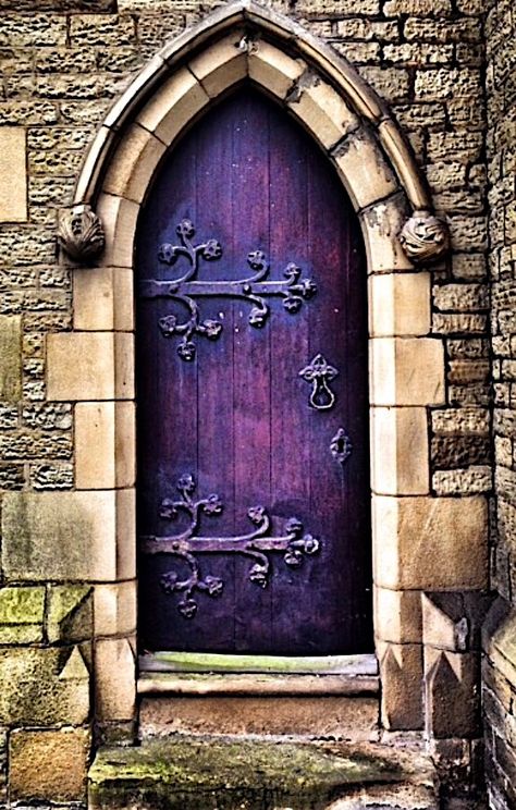 Door Handles, Purple Flowers, Purple Door, Manchester England, Iron Work, Greater Manchester, About Us, Work On, Manchester