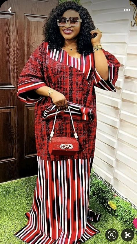 Ankara Long Gown Styles For Ladies 2024, Ankara Long Gown Styles For Ladies, Simple Ankara Gowns, Bubu Styles, Gown Styles For Ladies, Outfit For Ladies, Long Gown Styles, Boubou Styles For Women, Ankara Long Gown