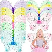 Butterfly Wings Dress, Small Fairy Wings, Butterfly Wing Dress, Fairy Theme Birthday Party, Butterfly Birthday Decorations, Butterfly Birthday Party Decorations, Halloween Party Accessories, Fairy Baby Showers, Butterfly Fairy Wings