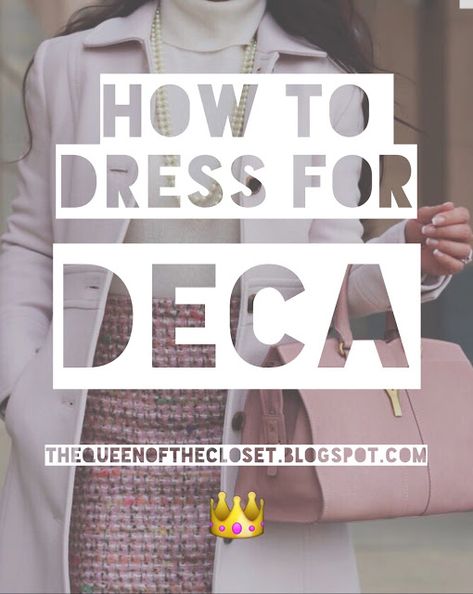 Deca Outfit, Business Dresses Professional, Business Attire For Young Women, High School Jobs, Wedding Attire For Women, Work Party Dress, Summer Work Dresses, Competition Outfit, Dress Professional