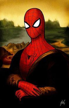 Mona Lisa Parody, Madara Wallpaper, Art Parody, Spiderman Homecoming, Art Disney, Italian Artist, Disney Films, Pics Art, New Art