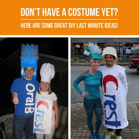 How to dress up as toothpaste or a toothbrush for Halloween or any occasion! Toothpaste Costume Diy, Toothbrush Costume, Toothpaste Costume, Homemade Costume Ideas, Diy Toothbrush, Halloween Costume Inspiration, Homemade Costume, Dental Art, Diy Halloween Costume