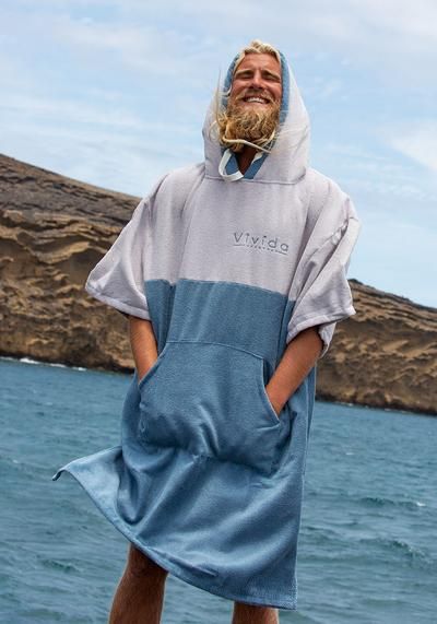 The ultimate poncho towels & changing robes for drying-off in public. Explore our range of ponchos for swimming, beach, surf, triathlon, kitesurf & more! Poncho Towel, Hoodie Poncho, Beach Poncho, Changing Robe, Salty Hair, Poncho Style, Fabric Accessories, Oversize Fashion, Beach Time