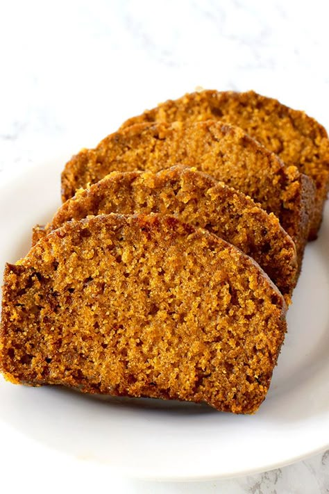 Pumpkin Bread with Oat Flour Dairy Free Recipes For Thanksgiving, Oat Flour Pumpkin Bread, One Bowl Desserts, Pumpkin Oat Bread, Dairy Free Pumpkin Bread, Easy Dairy Free Recipes, Dairy Free Thanksgiving Recipes, Recipe Butternut Squash, Butternut Squash Bread