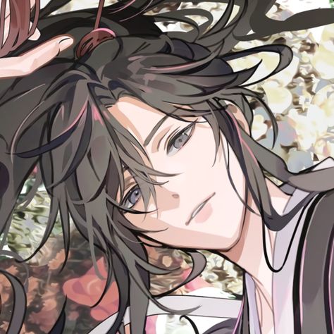 Wangxian Official Art, Wei Wuxian Matching Pfp, Mdzs Wei Wuxian Icon, Wei Ying Official Art, Danmei Matching Icons, Mxtx Matching Icons, Wangxian Matching Pfp, Wei Ying Pfp, The Untamed Pfp