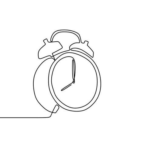 Clock Vector, Clock Drawings, Linear Line, Clock Icon, Desain Editorial, Minimalist Icons, Apple Icon, Single Line Drawing, Minimalist Drawing