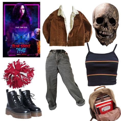 Fear Street Costumes, Horror Movie Outfits, Movie Outfits, Fear Street, Outfits 2016, Scream Movie, Movies Outfit, Street Outfit, Executive Producer