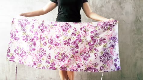 how-to-sew-a-wrap-skirt-by-saltymom-net-in-linen Wrap Around Skirt Pattern How To Make, Free Wrap Skirt Patterns For Women, Easy Wrap Skirt Pattern, Simple Wrap Skirt Pattern, Wrap Skirt Patterns Sewing, Diy Wrap Skirt Pattern, Sew A Wrap Skirt, Wrap Skirt Pattern Free, Skirt From Pants