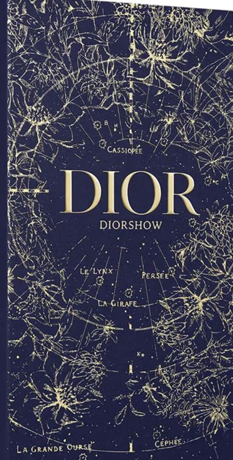 Royal Blue Graphic Design, Dior Celestial, Dior Theme, Dior Garden, Dior Christmas, Dior Art, Celestial Wedding Theme, Fashion Show Invitation, Christmas Window Decorations