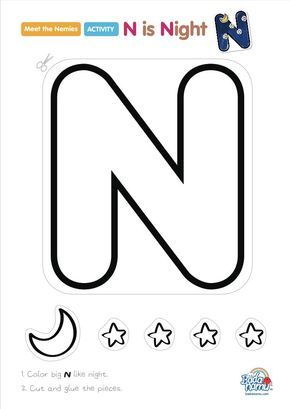 Letter N Activities, Letter E Activities, Preschool Letter Crafts, Alphabet Crafts Preschool, Abc Crafts, The Letter N, Alphabet Letter Crafts, Preschool Letter, Letter Crafts