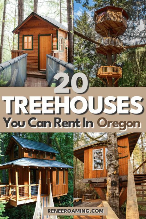 Treehouse Vacations, Oregon Trees, Treehouse Rentals, Oregon Coast Vacation, Oregon Hotels, Can Cozy, Visit Oregon, Pacific Northwest Travel, Treehouse Cabins