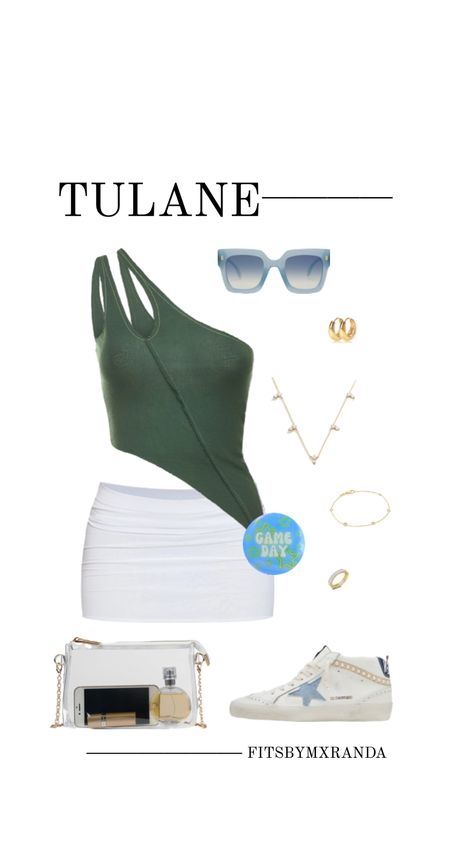 TULANE GAMEDAY OUTFIT | Shop the look on LTK #outfitinspo #gameday #gamedayfit #gamedayoutfit #outfit #tulane Sorority Events, Game Day Outfit, Outfit Shop, Gameday Outfit, Day Outfit, Shop The Look, Look On, Dream Wardrobe, Game Day