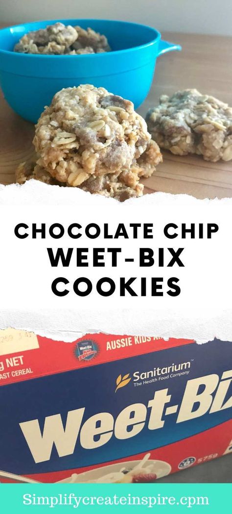 Weetbix Biscuits Recipe, Weet Bix Recipe, Wheatbix Recipes, Weetbix Cookies, Weetbix Recipes, Weetabix Recipes, June Holidays, Chocolate Weetbix Slice, Weetbix Slice