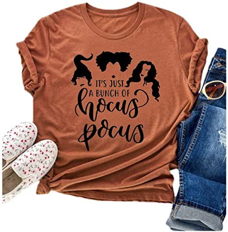 Sisters Shirts, Celebrate Samhain, Classic Halloween Movies, Hocus Pocus Tee, Halloween Shirts For Women, Fall Tee Shirts, Elegant Bodysuit, Hocus Pocus Shirt, Hocus Pocus Halloween