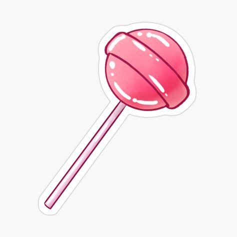 Aesthetic Candy Drawing, Cute Lollipop Drawing, Lolly Pop Drawing, Candy Stickers Aesthetic, Candy Aesthetic Lollipop, Cute Candy Drawing, Lolipop Aethestic, Lolipop Art, Candy Drawings