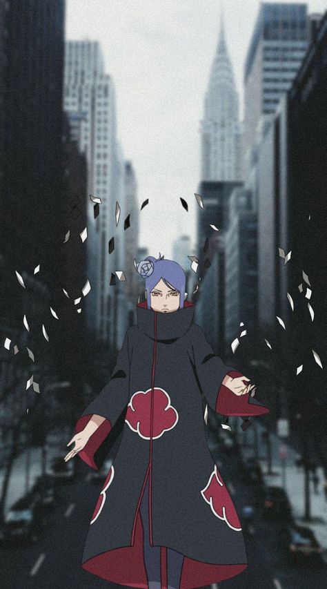 Konan Naruto, Akatsuki Wallpaper, Konan Akatsuki, Naruto Hand Signs, Shounen Anime, Ninja Art, Hd Anime, Manga Naruto, Recent Anime