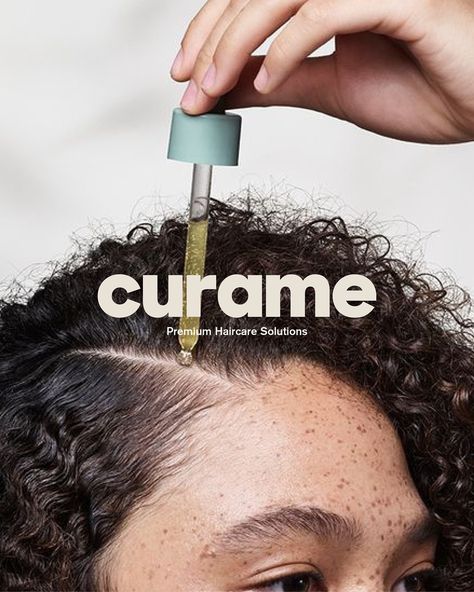 Curame, a high-quality hair care brand dedicated to restoring your hair. They offer products designed to repair damage, promote growth, and enhance shine and softness. @designerbriefs #dbcurame #designerbriefs #branding #brandidentity #packaging #branddesign #typedesign #brandinginspiration #branding #logodesign #branddesign #logofolio #graphicdesignchallenge #brandbrainy #lettering Hair Product Ads Design, Haircare Branding Design, Pattern Beauty Hair Care, Hair Care Branding Design, Hair Care Products Photography, Hair Care Branding, It Girl Hair, Beauty Branding Design, Hair Campaign